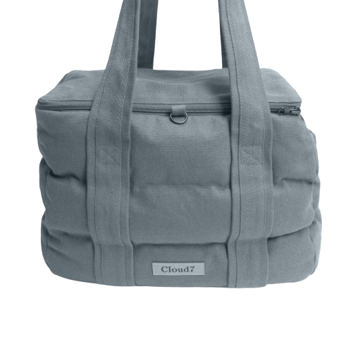 Cloud7 - Hundetaske bergamo, canvas grey