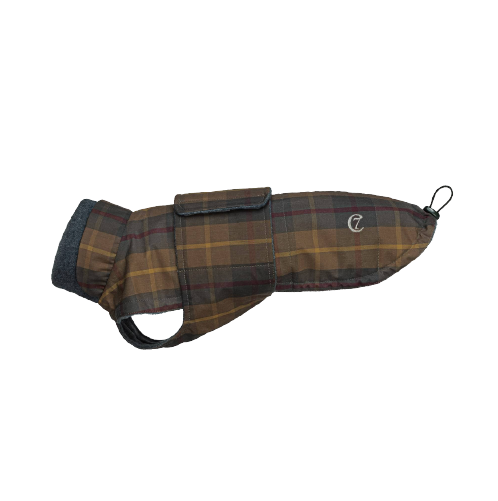 Cloud7 - Hundejakke brooklyn gravhund, waxed tartan