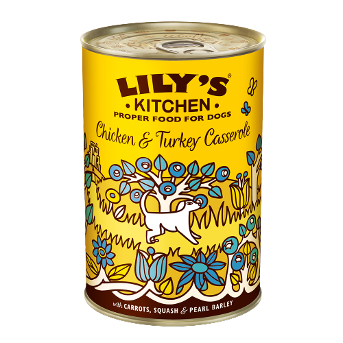 Lily's Kitchen - Chicken & turkey casserole, 400 g.
