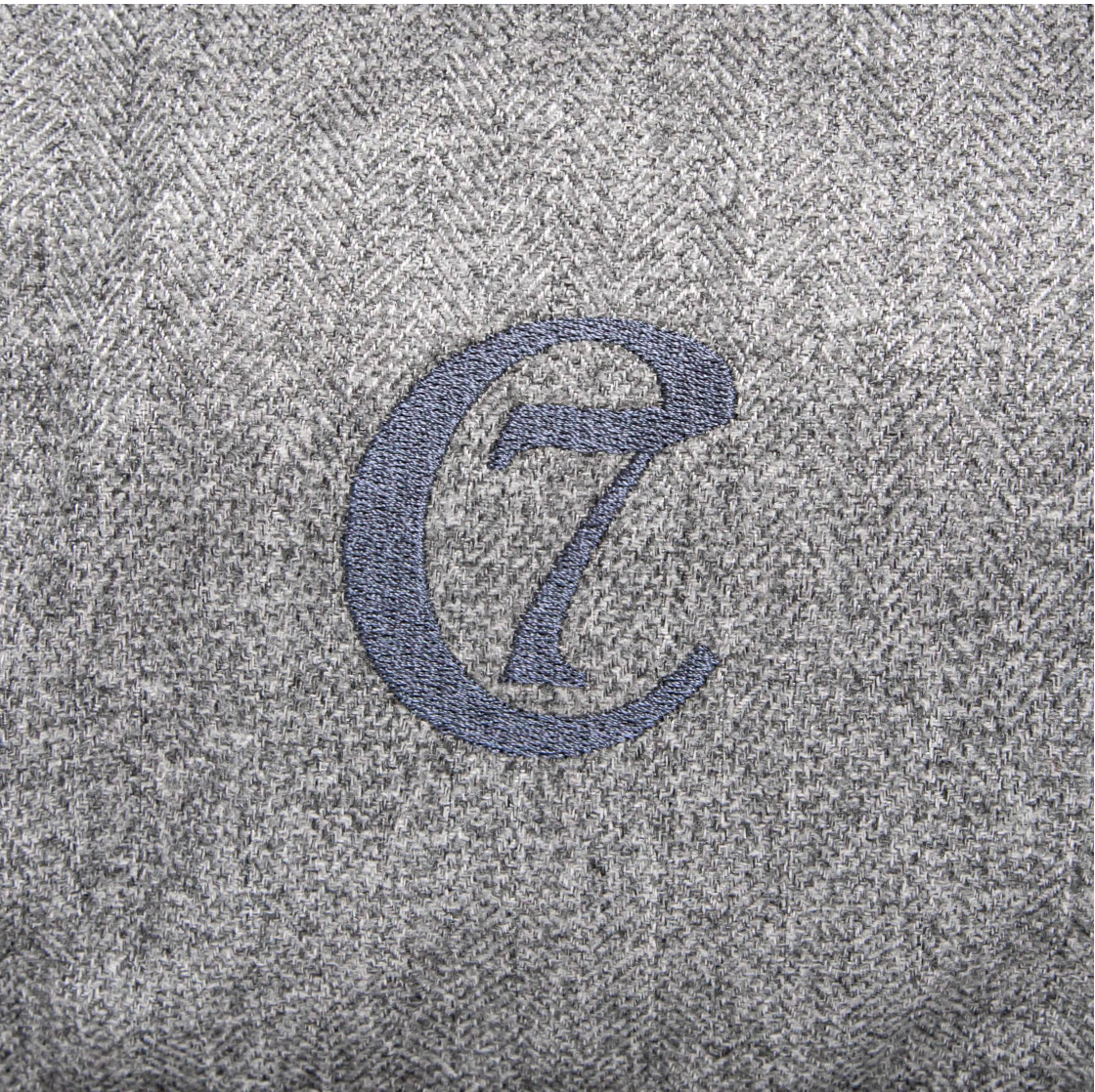Cloud7 - Hundeseng cozy fishbone, ash grey