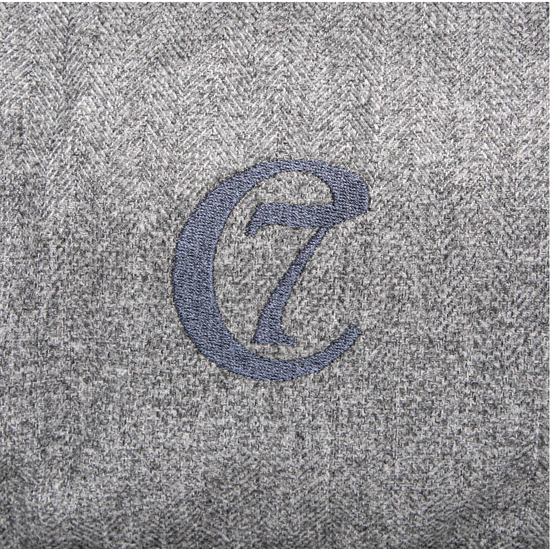 Cloud7 - Hundeseng cozy fishbone, ash grey