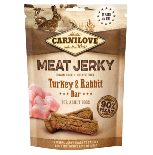 Carnilove - Meat jerky bar turkey with rabbit 100 g.