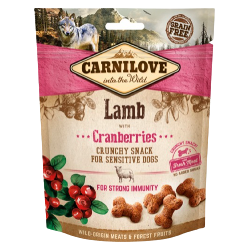 Carnilove - Crunchy snack lamb with cranberries 200 g.