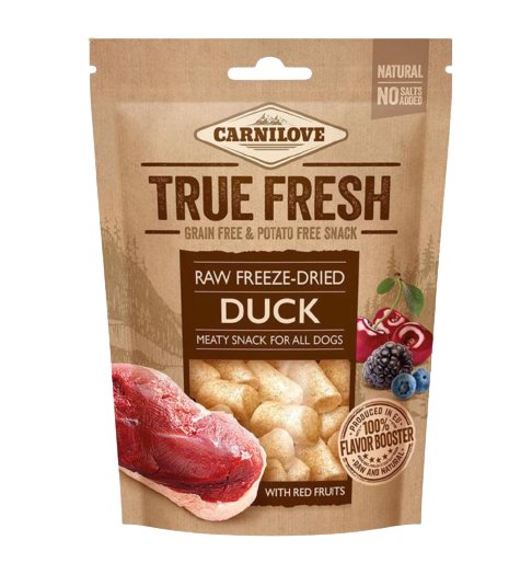 Carnilove - True fresh raw freeze dried duck 40 g.