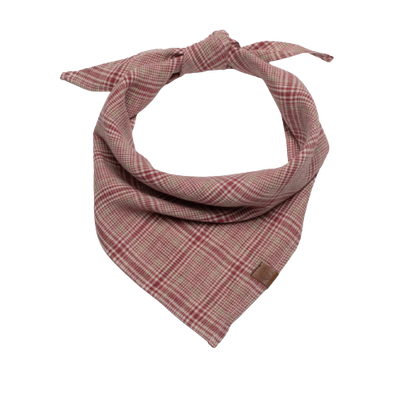 Cloud7 - Bandana, check red & light green