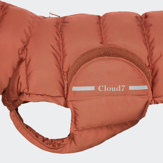 Cloud7 - Hundejakke alaska, brick red