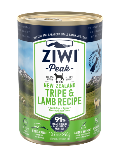 ZiwiPeak - Lamb and Tripe 390g.